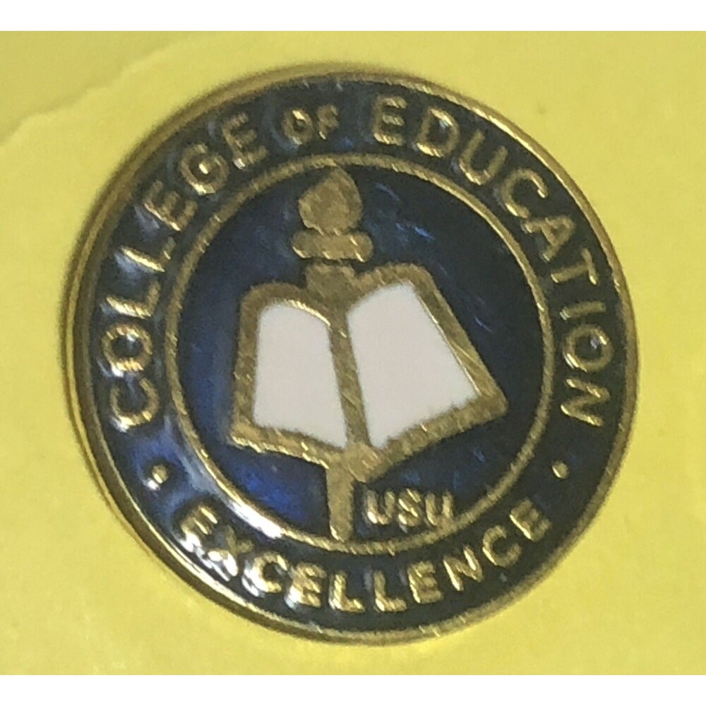 College of Education Excellence USU ,Utah State University Lapel Pin,or tie tac